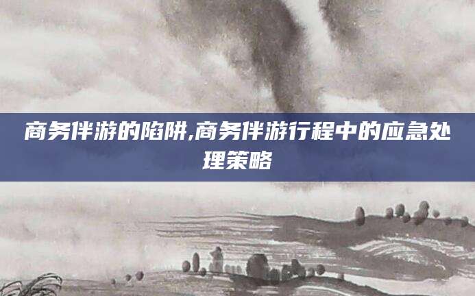 驻马店商务伴游的陷阱,商务伴游行程中的应急处理策略